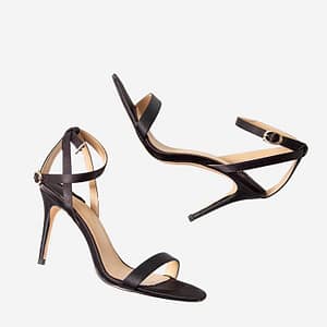 Black high heels shoes